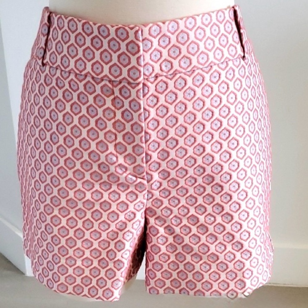 Ann Taylor LOFT Size 00 Embroidered Rayon/Polyester Riviera Shorts